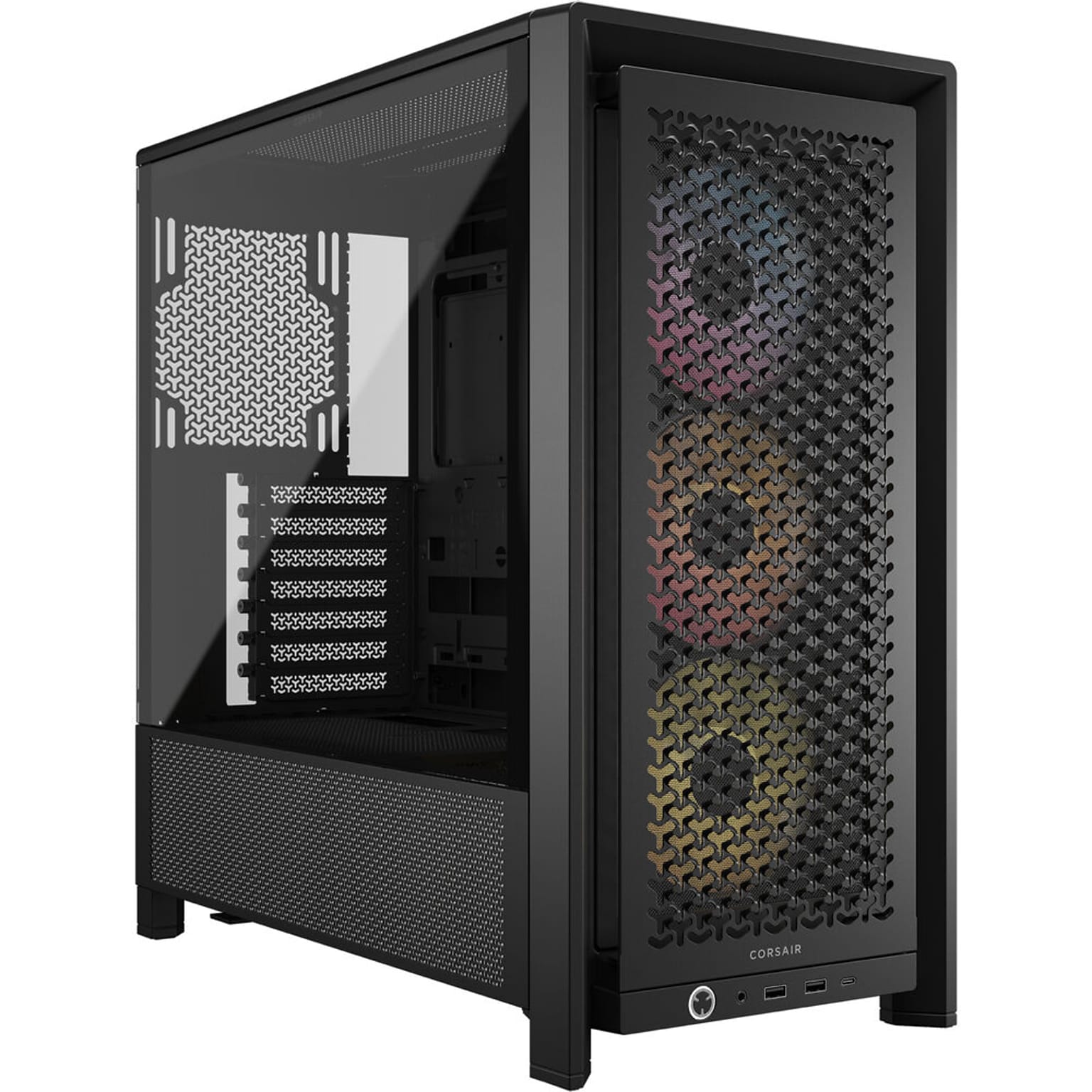 Corsair FRAME 4000D RS ATX Mid-Tower Computer Case, Black (CC-9011296-WW)