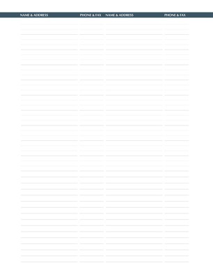 2027 House of Doolittle 8.5" x 11" Monthly Standard Appointment Book, Faux Leather Cover, Black/Blue (27202-27)
