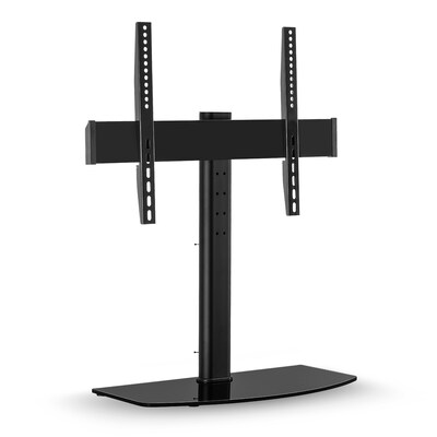 Mount-It! Tabletop TV Stand Mount with AV Media Glass Shelf for 32-60 TVs (MI-843)