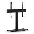 Mount-It! Tabletop TV Stand Mount with AV Media Glass Shelf for 32-60 TVs (MI-843)