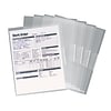 Smead Organized Up File Pocket, Letter Size, Clear, 5/Pack (85751)