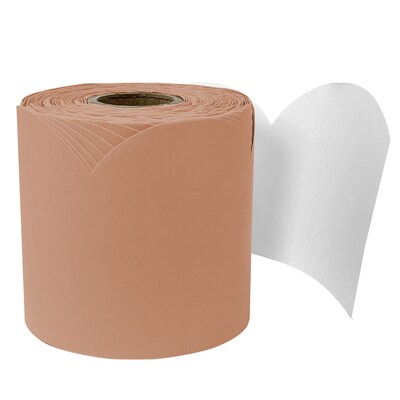 Carson Dellosa Education Rolled Scalloped Bulletin Board Border, 3 x 65, Cinnamon Spice, 3/Bundle (CD-108530-3)