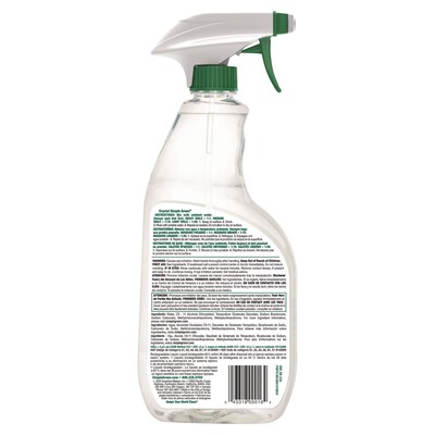 Simple Green Crystal Industrial Cleaner/Degreaser, 24 oz Spray Bottle, 12/Carton (SMP19024)