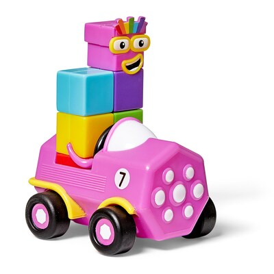 hand2mind Numberblocks Six to Ten Mini Vehicles, Multicolored (H2M-96928)
