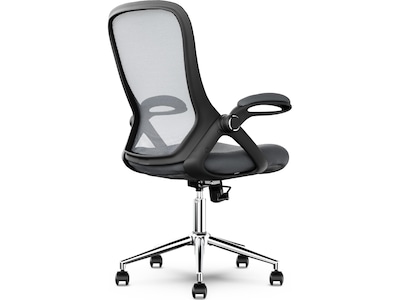Click365 Ergonomic Fabric/Mesh Swivel Task Chair, Gray (CCHR10003B)
