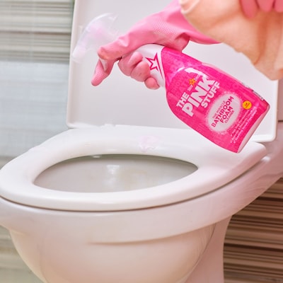 The Pink Stuff The Miracle Bathroom Foam Cleaner, 25.4 Oz. (82383)