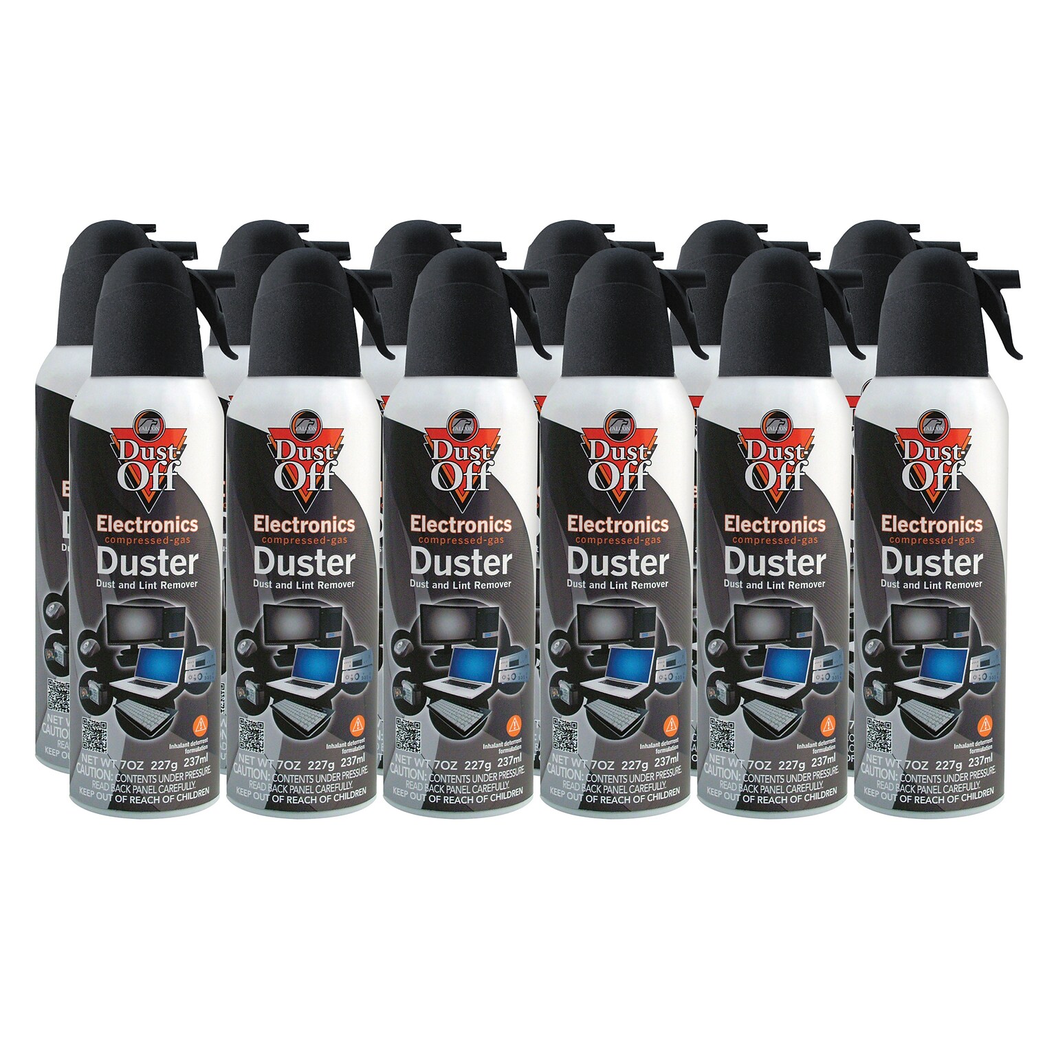Dust-Off Air Dusters, 7 oz., 12/Pack (DPSM12)
