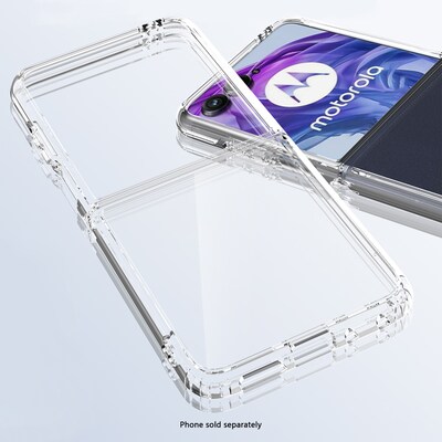 SaharaCase Venture Series Phone Case for Motorola Razr, Shock Absorbing, Clear (CP00841)