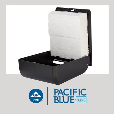 Pacific Blue Basic Multifold Paper Towels, 1-ply, 250 Sheets/Pack, 16 Packs/Carton (20204)