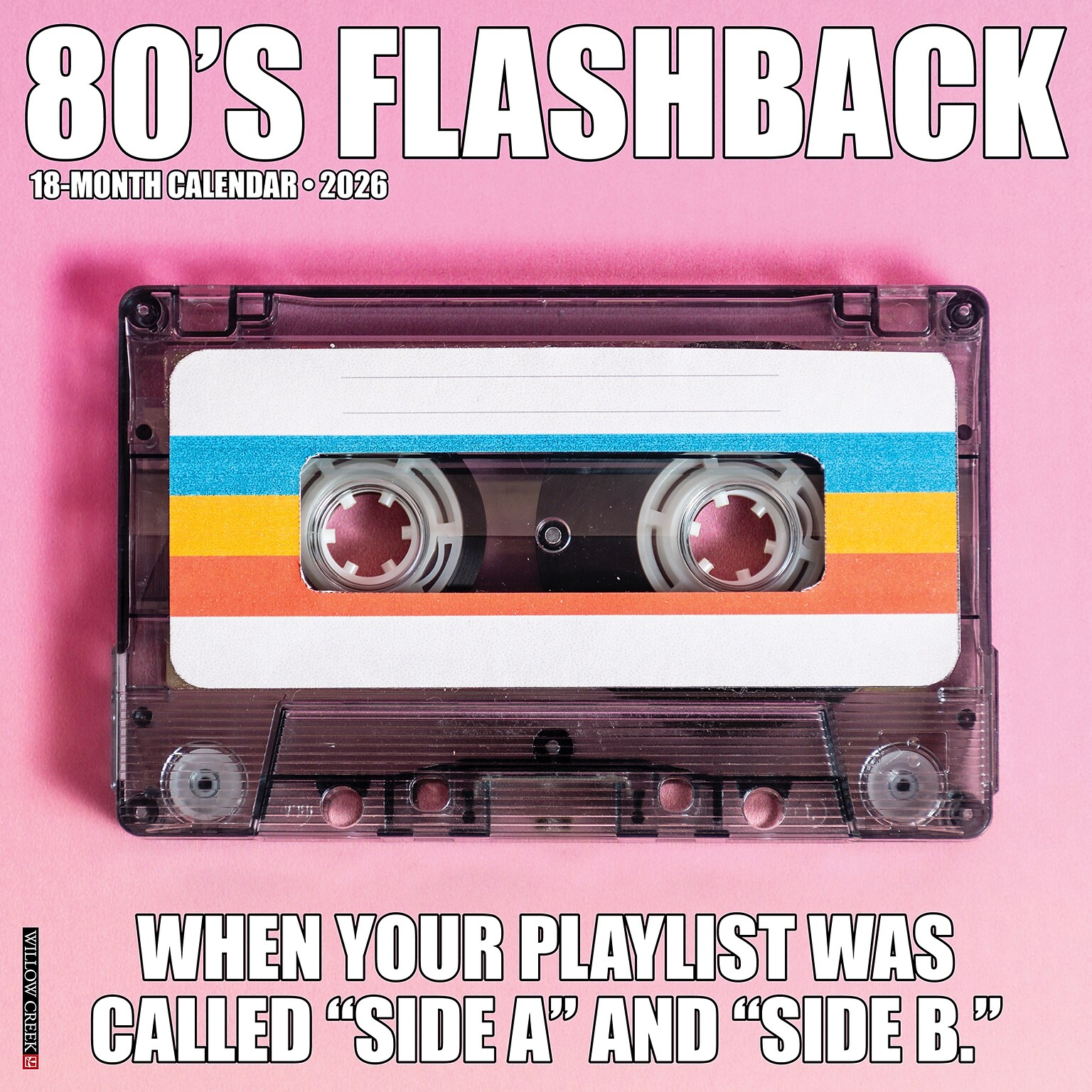2026 Willow Creek 80s Flashback 12 x 12 Monthly Wall Calendar (49747)