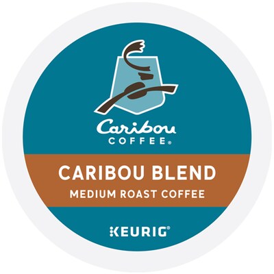 Caribou Blend Coffee Keurig® K-Cup® Pods, Medium Roast, 44/Box (357453)