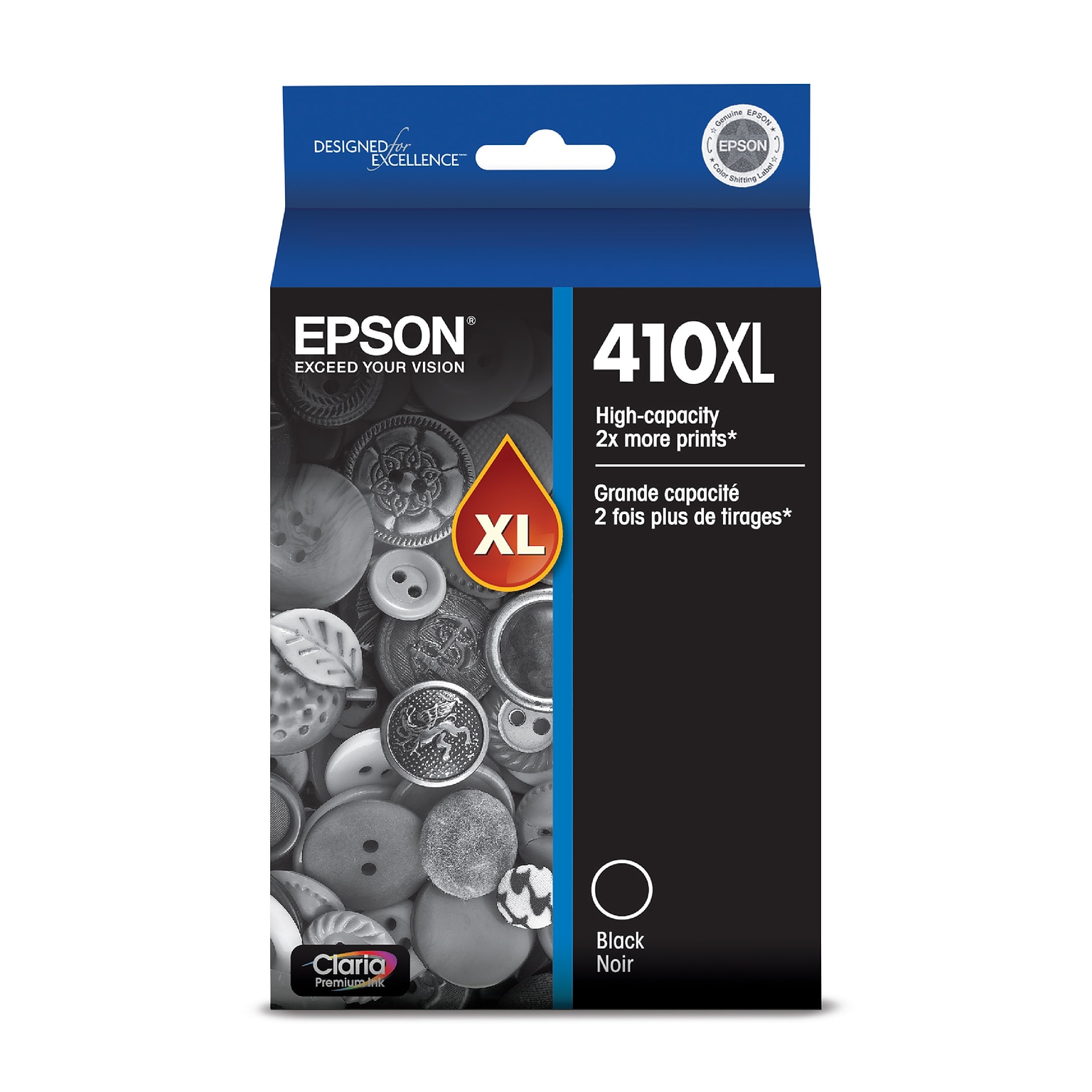 Epson T410XL Black High Yield Ink Cartridge (T410XL020-S)