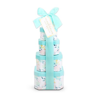 Alder Creek Gift Baskets Sweet Sunny Treats Gift Tower (FG04536)