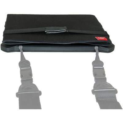 The Joy Factory aXtion Collapsible Sun Visor Fabric Solid 10"–11" Tablet Screen Hood for Tablets Black (CWX145)