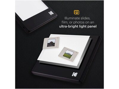 Kodak LED Light Box for Negatives,  5" x 4", Black (RODLLP5X4)