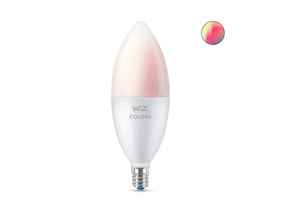 WiZ 40W Equivalent E12 LED Smart Bulb, White  (603522)