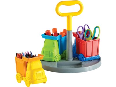 Learning Resources Create-a-Space Kiddy Caddy Trucks!, Multicolor (LER3715)