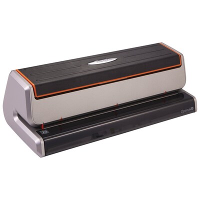 Swingline® Optima® 20 Electric 3-Hole Punch, 20 Sheet Capacity, Black (A7074520)