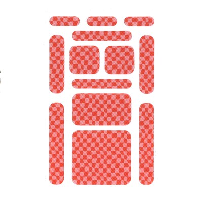 The Pencil Grip Zen Strips, Bumpy Check, 78/Pack (TPG88406)