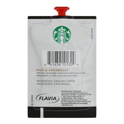 Starbucks Espresso Coffee Flavia Freshpacks, Blonde Roast, 72/Carton (MDR00218)
