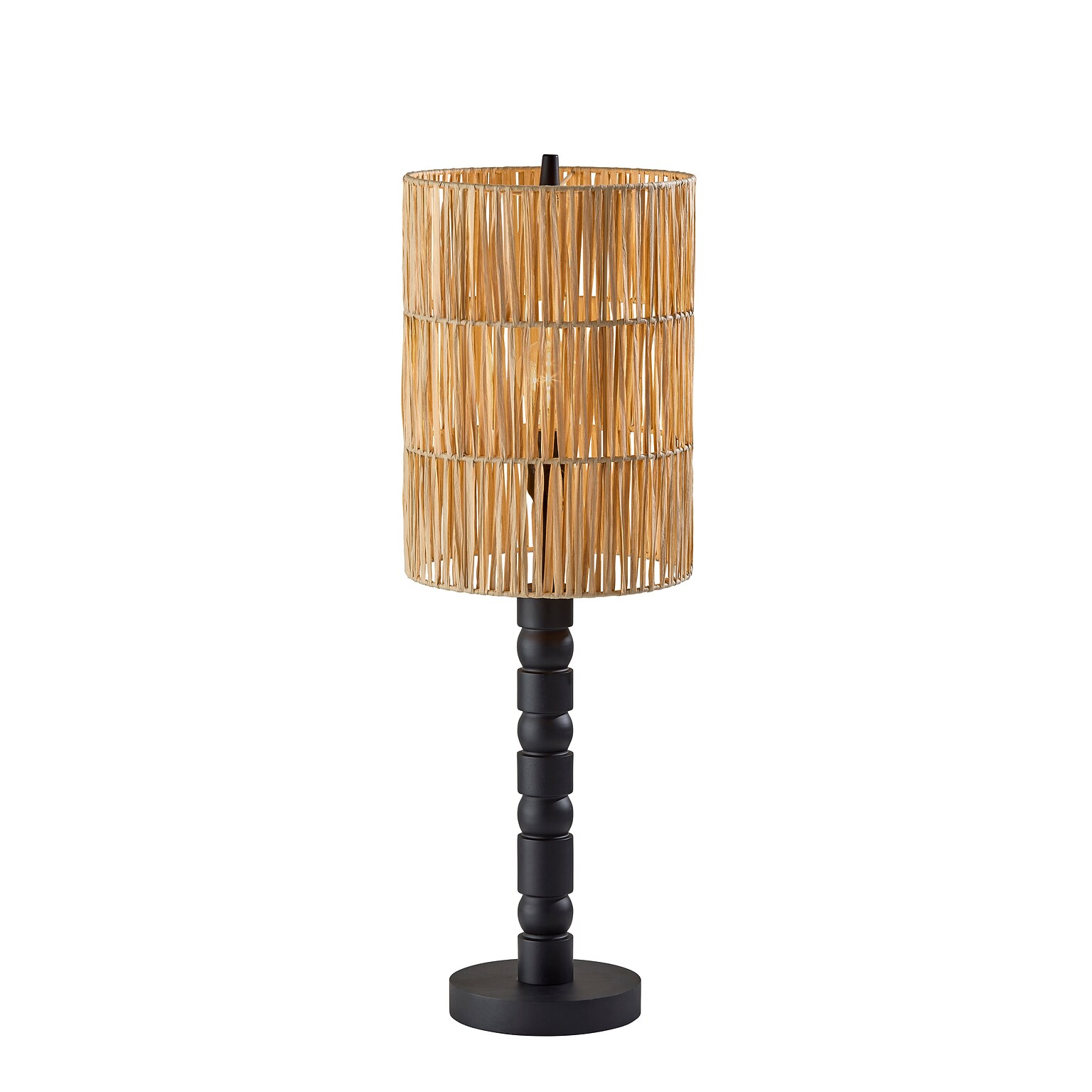 Adesso Norfolk 30H Incandescent Table Lamp, Black (4355-01)