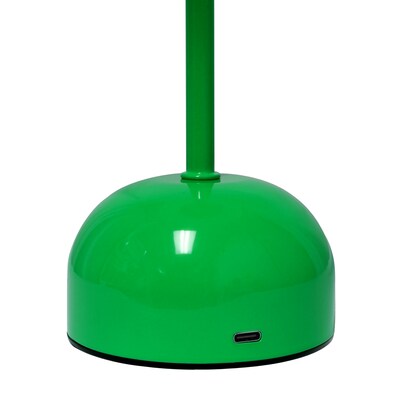 Simple Designs Mushroom Magic LED Table Lamp, Green (LD1069-GRN)