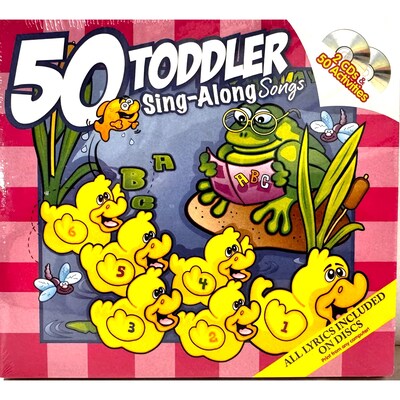 Giggly Wiggly & Toddler Sing-Along CD Bundle (CD) 4 Discs/Set