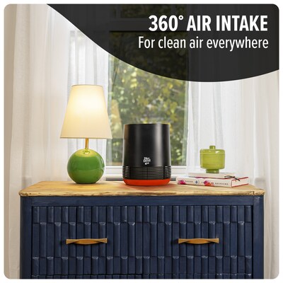 Dirt Devil HEPA Tabletop Air Purifier, Black (WD10100V)