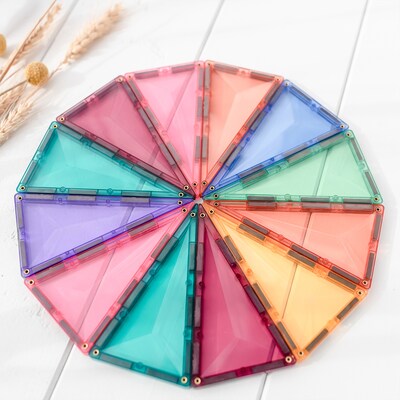 Connetix Magnetic Tiles Pastel Mega Pack, 202 Pieces (CNTP00202ME)