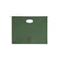 Smead 100% Recycled Hanging File Jacket, 3 1/2" Expansion, Letter Size, Standard Green, 10/Box (64226)