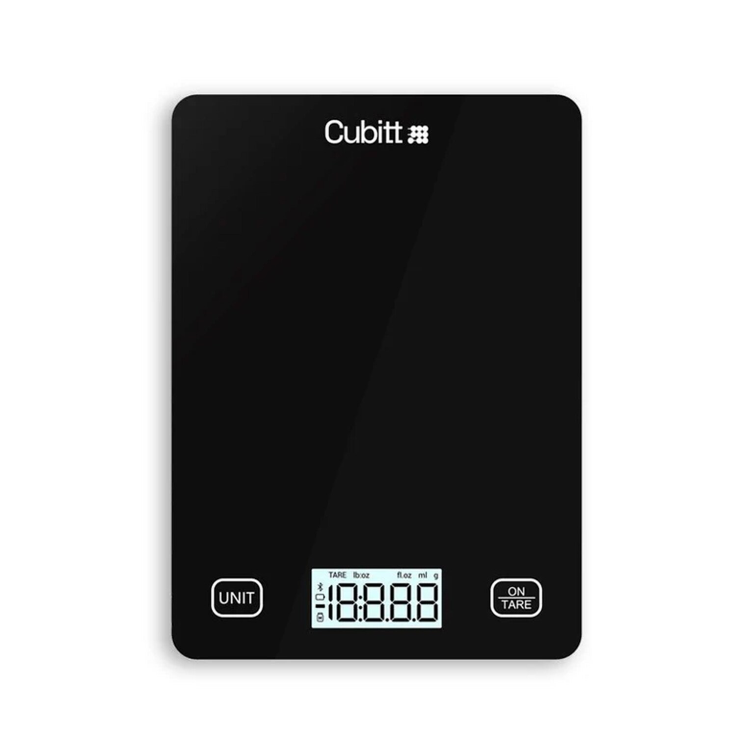Cubitt Stainless Steel Smart Kitchen Scale, Obsidian Black (CTK-1)