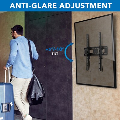 Mount-It! Tilt Wall TV Mount, 165 lbs. Max (MI-1377)