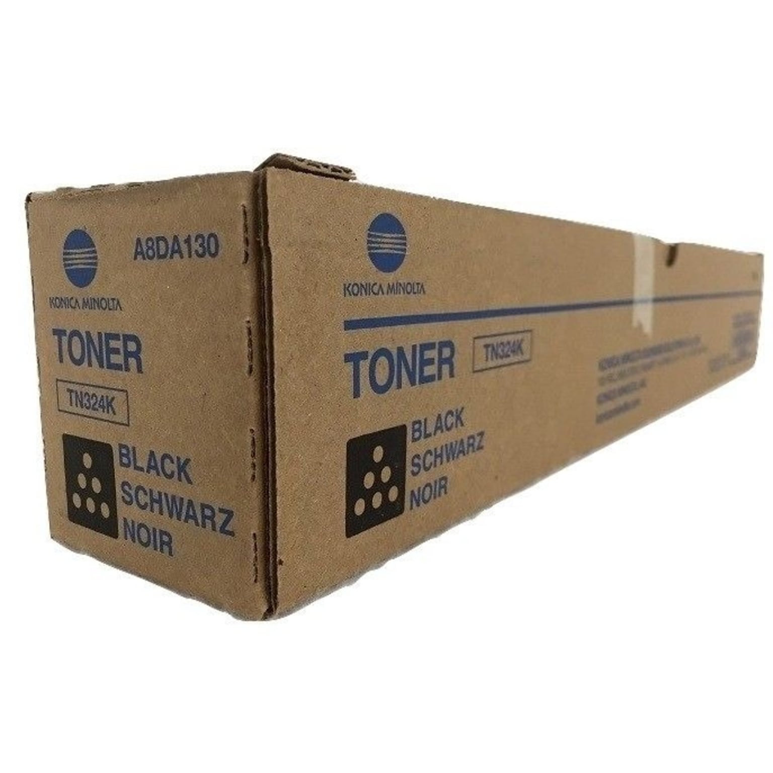 Genuine Konica Minolta TN324K Black Toner Cartridge  (A8DA130)