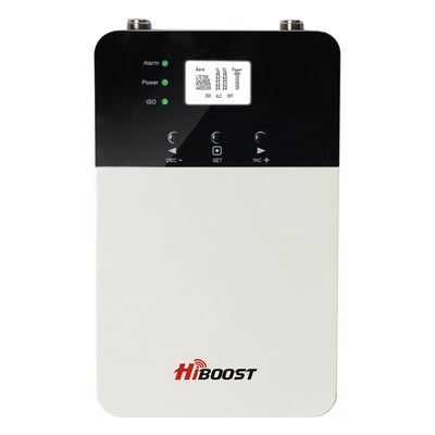 HiBoost 4K Plus Cell Phone Signal Booster, White (F10GI5SBTW)