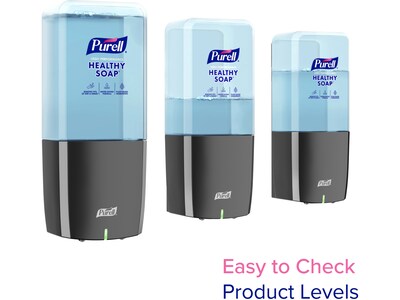 PURELL Healthy Soap ES10 Automatic Wall-Mounted Hand Soap Dispenser, Graphite (8334-E1)