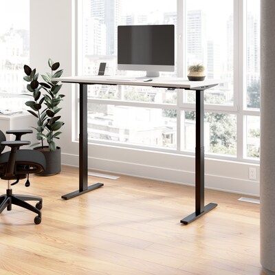 Bush Business Furniture Move 60 Series 60W Electric Height Adjustable Standing Desk, White (M6S6030