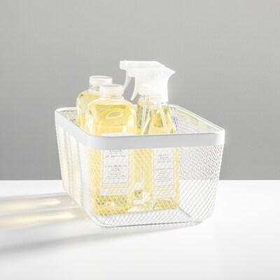 iDesign Steel Organizer, Matte White (25958)