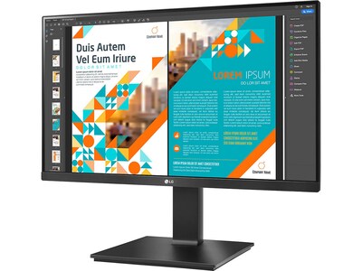 LG 23.8 LCD Monitor, Black (24BP55Q-B)