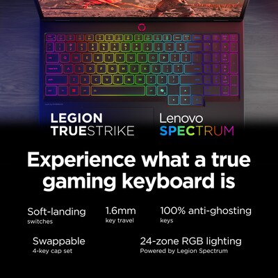 Lenovo Legion 5i 15.6" FHD OLED Gaming Laptop, Nvidia GeForce RTX 5050, Intel Core i7-14700HX, 16GB RAM, 512GB SSD, Windows 11