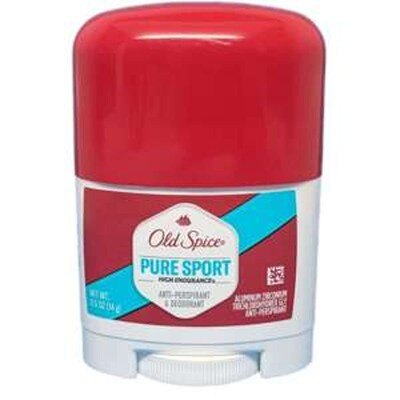 Old Spice High Endurance Antiperspirant, Trial Size 0.5 oz Stick, 12 Sticks/Dispensit Box, 12 Dispen
