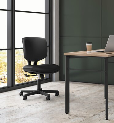 HON Volt 5700 Series Polyester Task Chair, Black (HON5701GA10T)