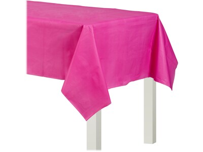 Amscan Party Table Cover, Bright Pink, 2/Pack (579592.103)