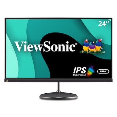 ViewSonic 24 75 Hz LCD Monitor, Black (VX2485-MHU)