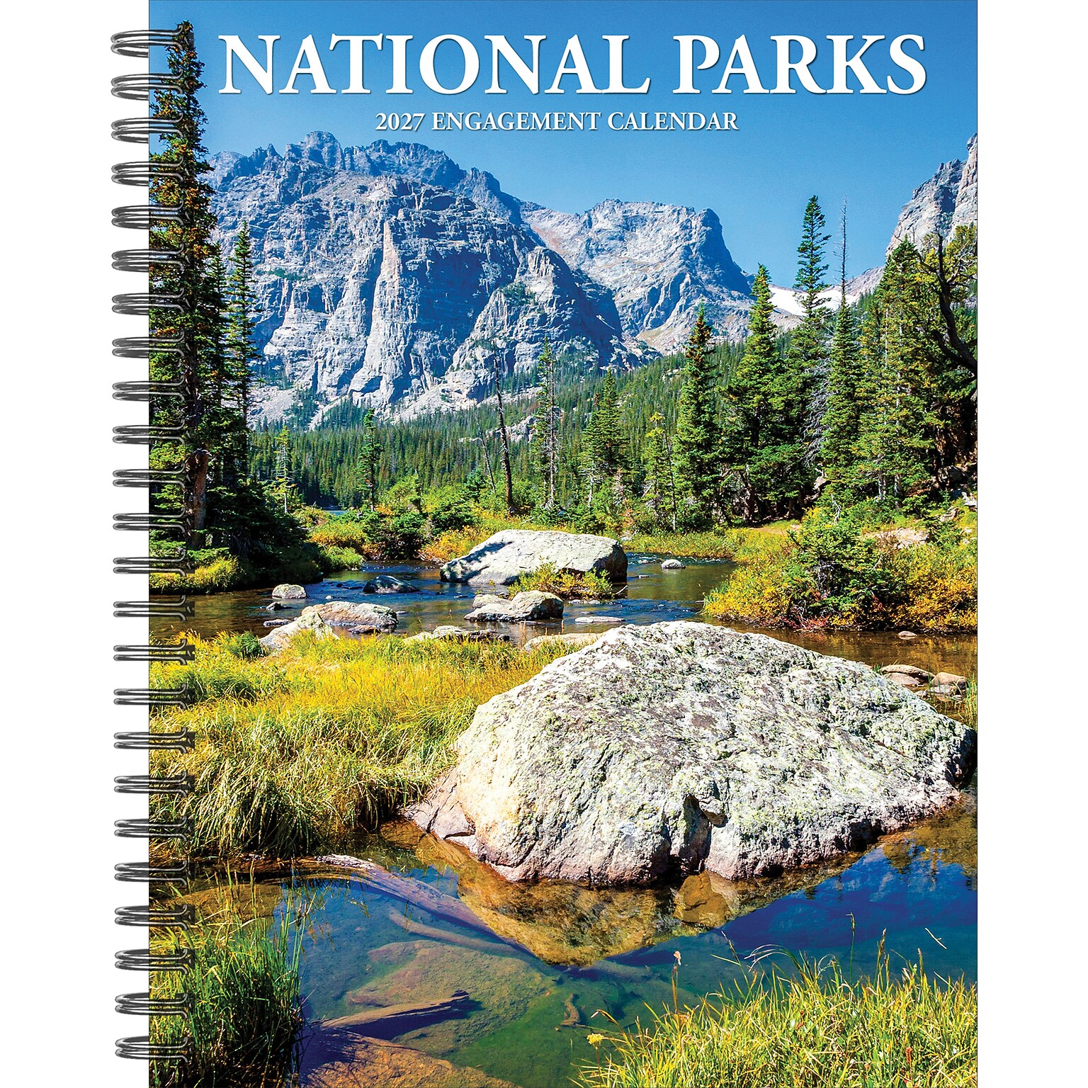 2027 Willow Creek National Parks 6.5 x 8.5 Weekly & Monthly Desk Calendar (64436)