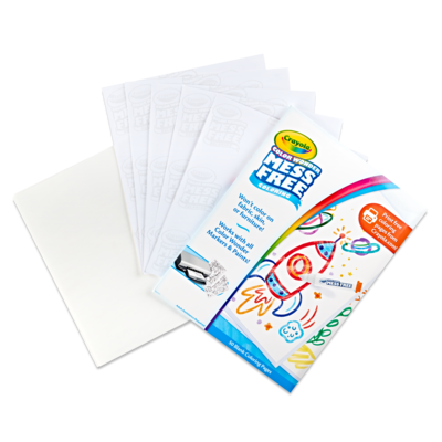 Crayola Color Wonder Blank Coloring Book, 50 Pages (75-2840)