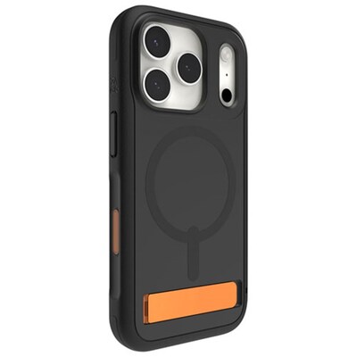 ZAGG Sedona Snap MagSafe Phone Case for iPhone 17 Pro, Shock Absorbing, Flood Black (702319130)