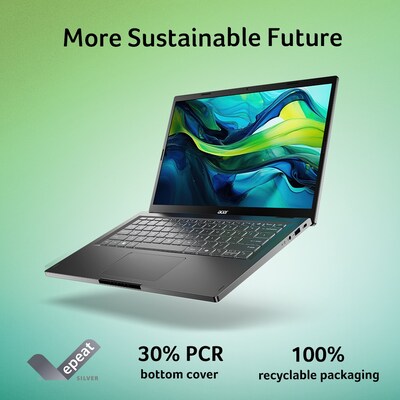 Acer Aspire 14 A14-51M 14" WUXGA Laptop, Intel Core 5 120U, 16GB RAM, 512GB SSD, Backlit Keyboard, Windows 11 Home