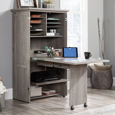 Sauder Select Craft and Sewing Armoire, Mystic Oak (430444)