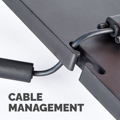 Fellowes Standard Adjustable Monitor Riser, Up to 42", Graphite (9169301)