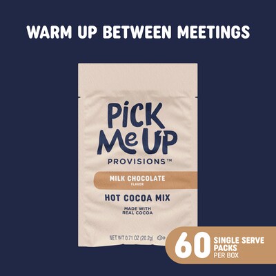 Pick Me Up Provisions™ Milk Chocolate Hot Cocoa, 0.71 oz., 60/Box (PM63310)
